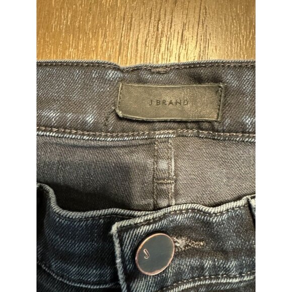 J Brand Tyler Indigo Men Size 34 Distressed Straight Dark Wash Jean - Picture 6 of 12